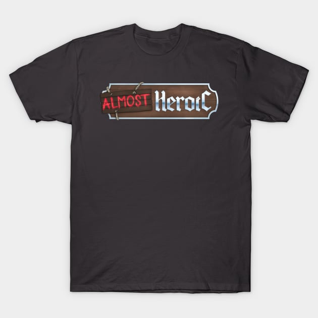 Almost Heroic Logo v.2 T-Shirt by bytesnbrews